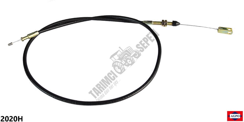 AYAK GAZ TELİ (KABİNLİ) 1190.MM