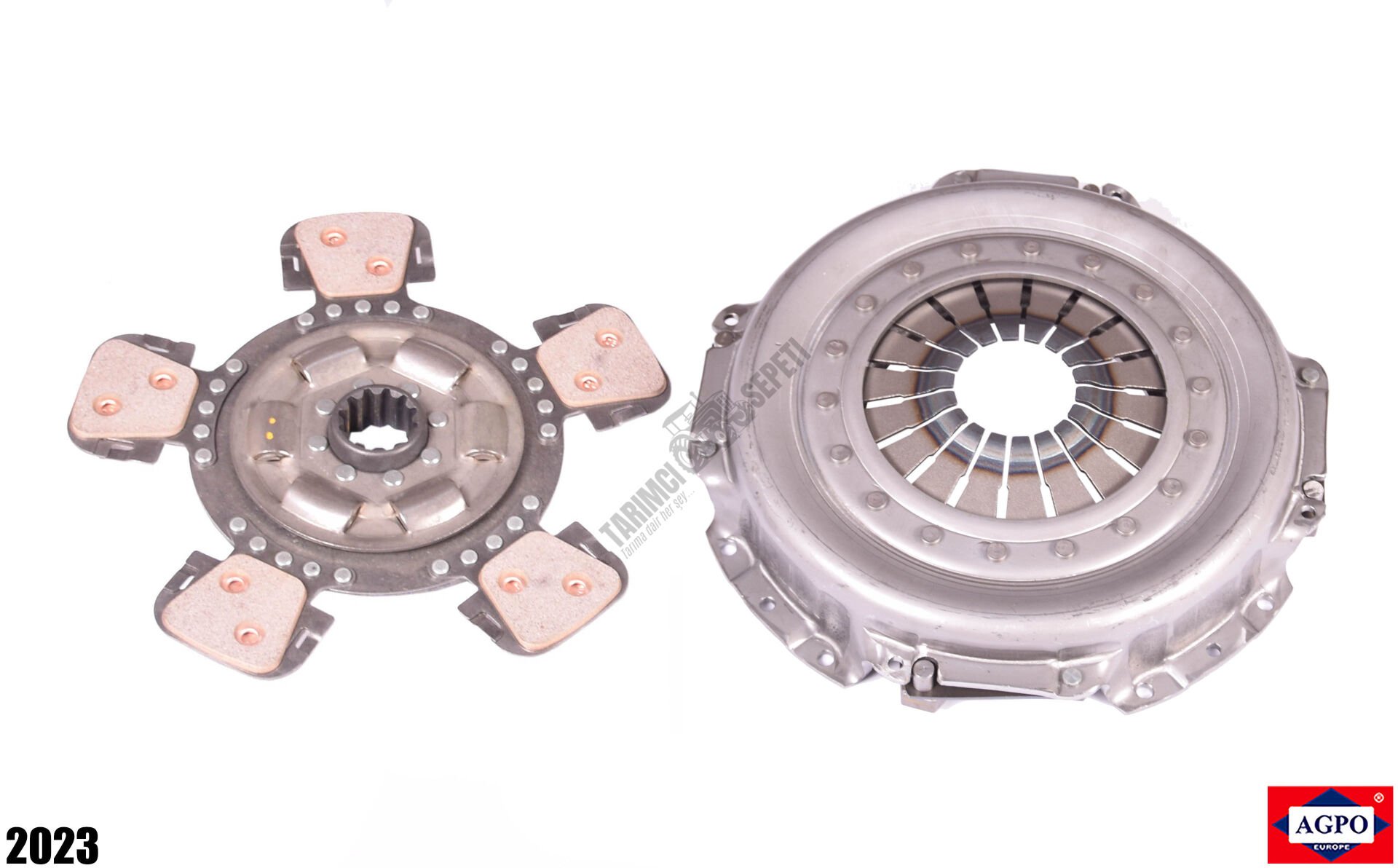 DEBRİYAJ BASKI BALATA SETİ BRONZ 12