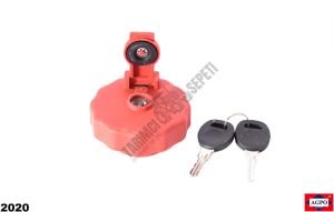 MAZOT DEPO KAPAĞI KİLİTLİ KIRMIZI