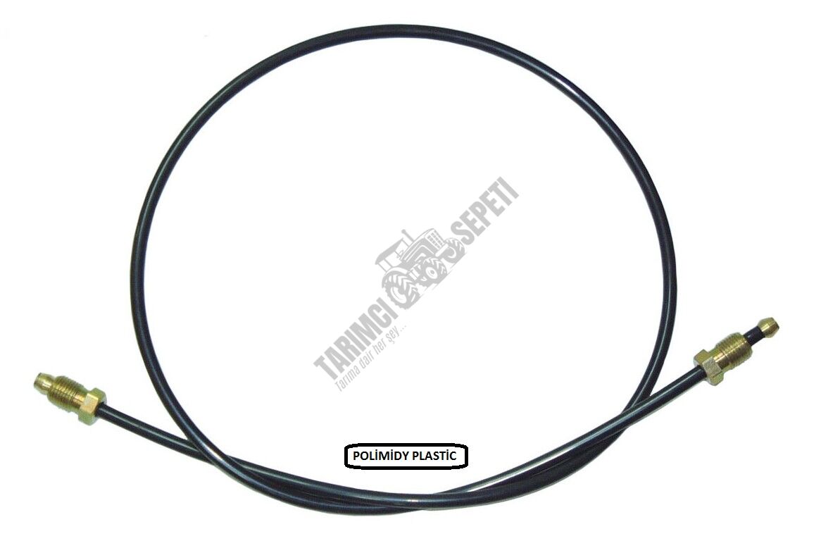 MAZOT HORTUMU SİYAH POLİMİD 100.CM