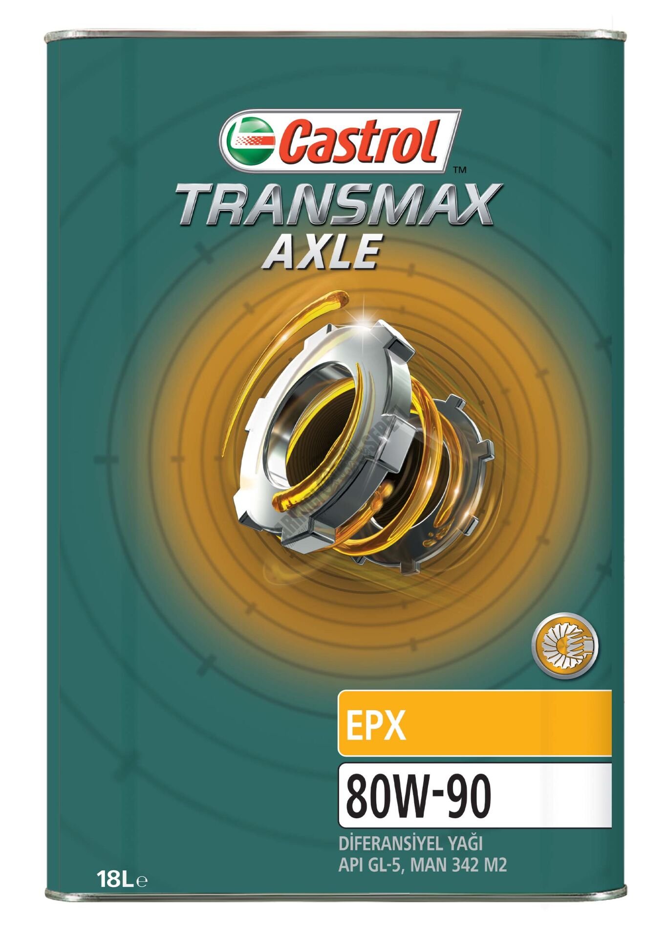 TRANSMİSYON YAĞI TRANSMAX AXLE EPX 80W-90, 16L TU