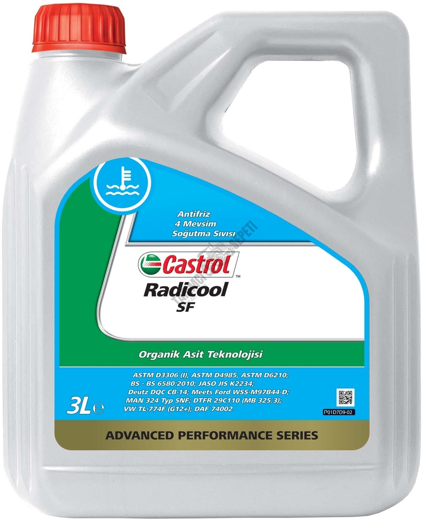 ANTİFİRİZ KIRMIZI RADİCOOL SF, 4X3L H TU