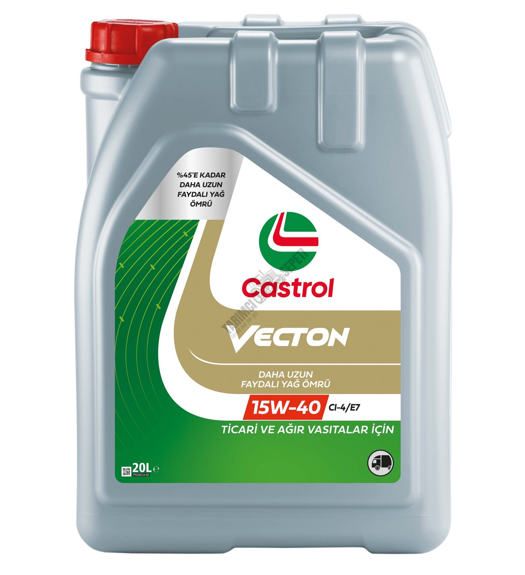 MOTOR YAĞI VECTON 15W-40 CI-4/E7, 20LT TU