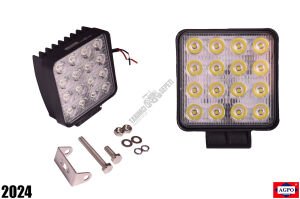 LED LAMBA 16'LI KARE 12/24V UYUMLU