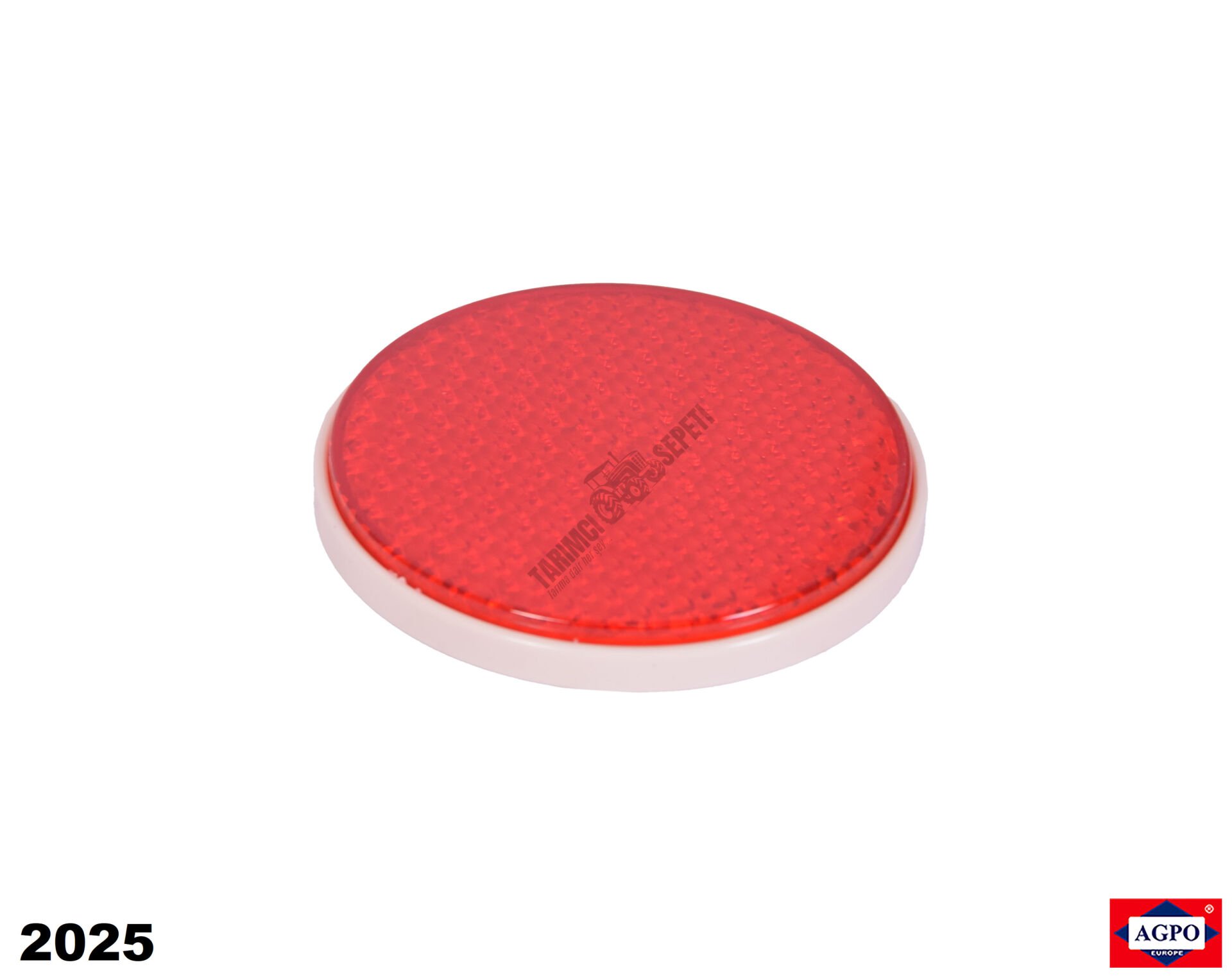 KEDİ GÖZÜ YUVARLAK REFLEKTÖR BİÇER YAPIŞTIRMA ( 80 MM)