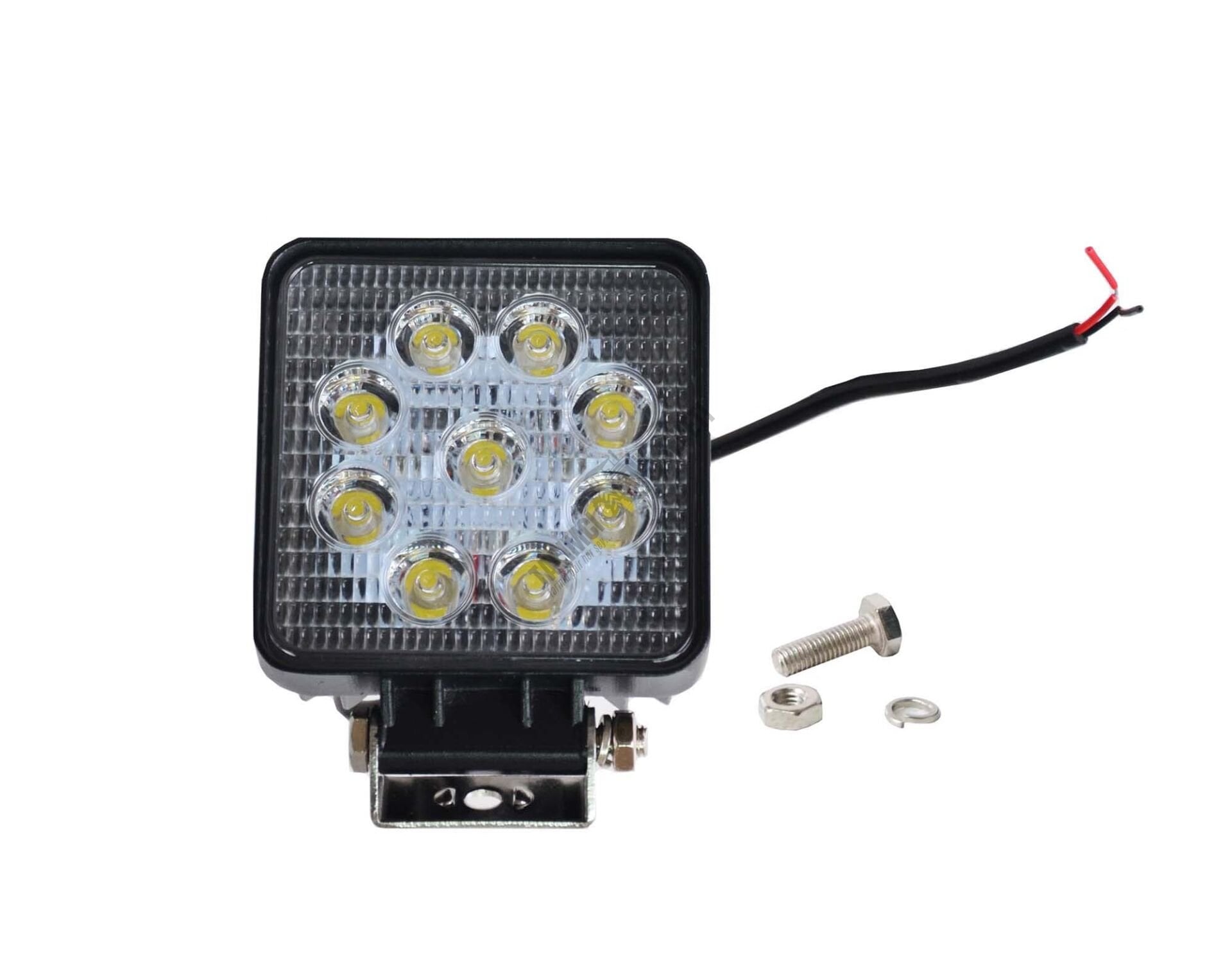 ÇALIŞMA LAMBASI 9 LEDLİ KARE