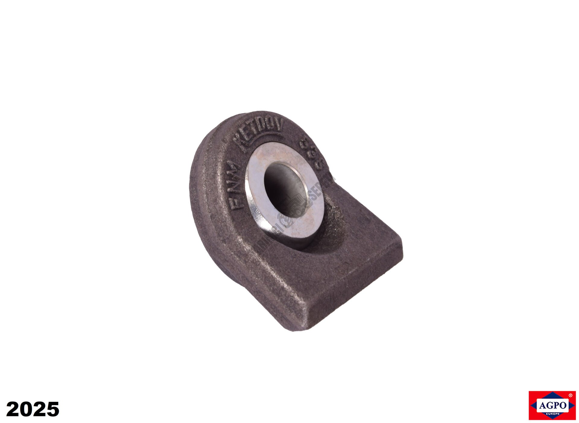 YAN ÇEKİ KOLU UCU KAVİSLİ DELİK ÇAP: 25 MM KTD.
