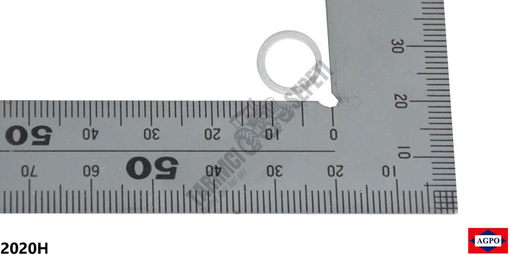 ENJ.CIVATA VE KÜLB.SAPLAMA ÜST ALÜMİNYUM PUL 5/16