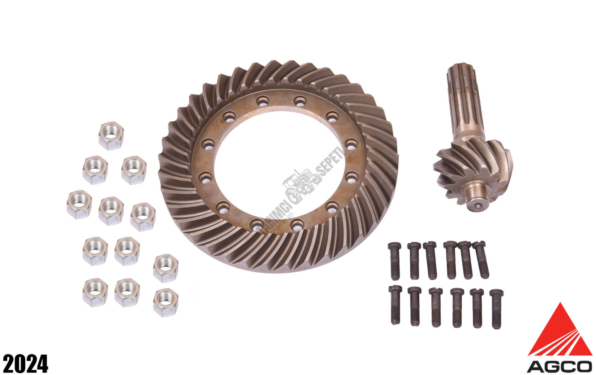 AYNA MAHRUTİ CIVATALI SOMUNLU 11x38