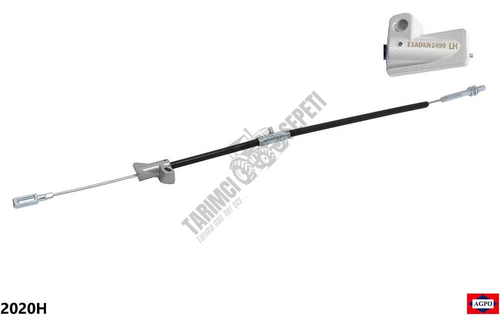 FREN KABLOSU KOMPLE LH