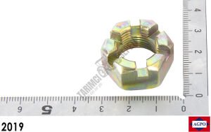 ARKA KOVAN YAN GÖVDE PERNO SOMUNU 5/8