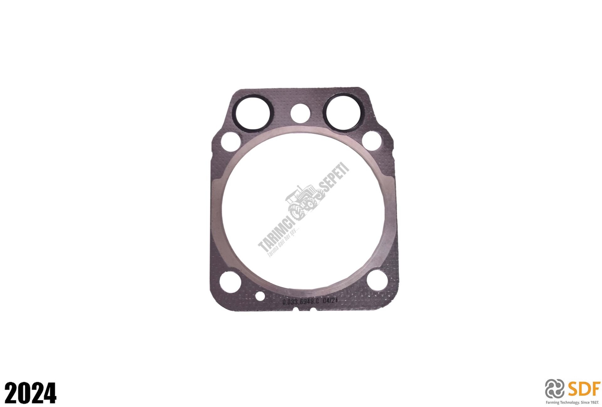 SİLİNDİR KAPAK CONTASI ÇİFT DELİK