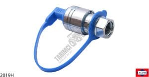 HİD.DAMPER ADAPTÖRÜ DİŞİ 1/2'' UNF