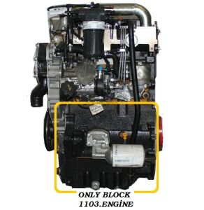 MOTOR BLOK 3.CYL. P.1103 ENG.