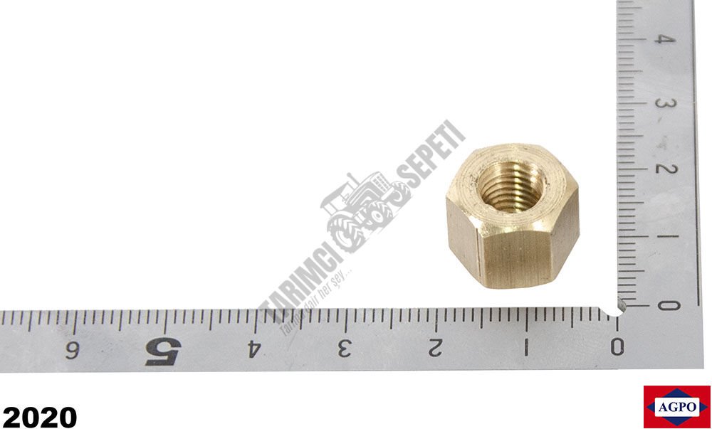 EGZOZ SAPLAMASI SARI SOMUN TEK 5/16 24UNF KÜÇÜK