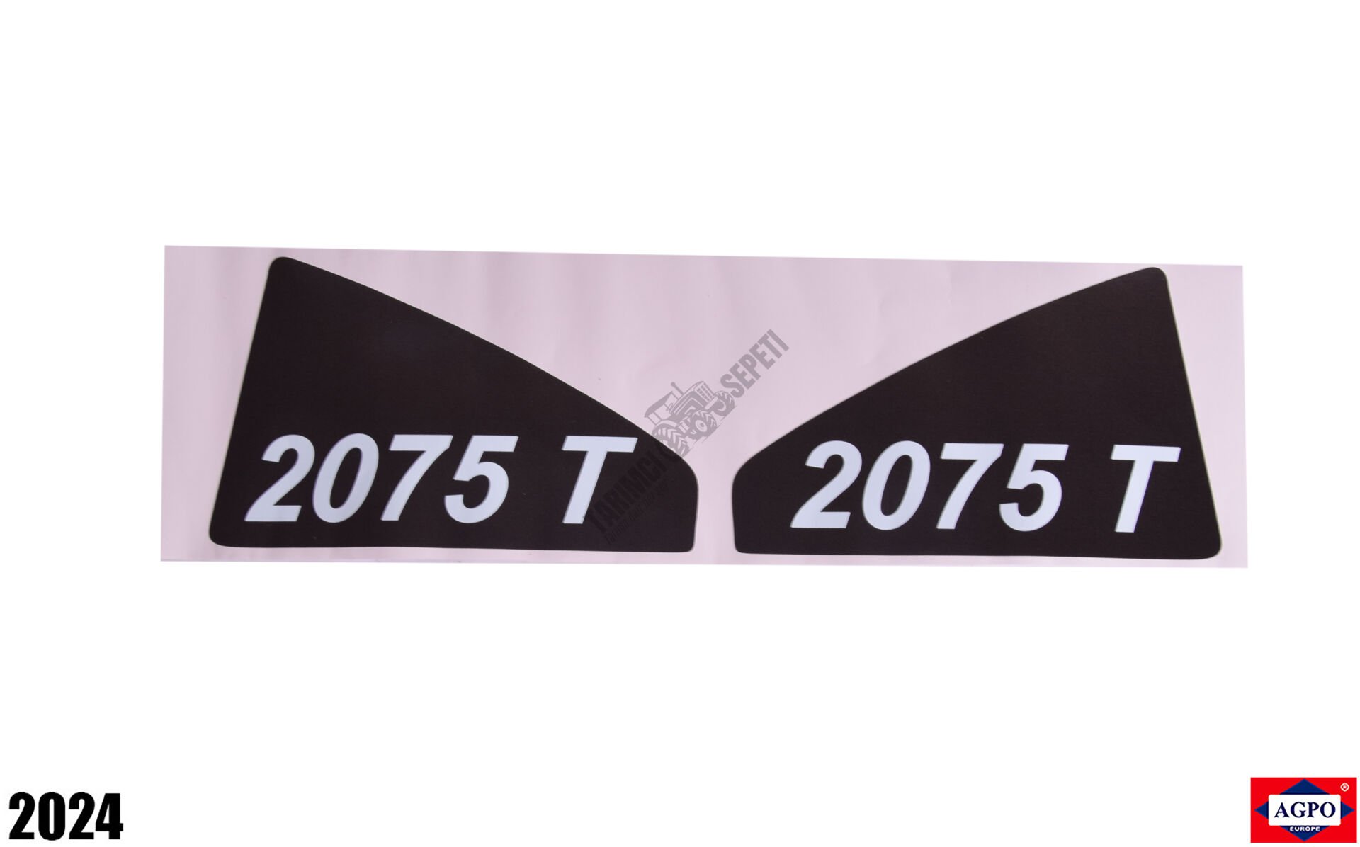 YAN YAZI SAĞ SOL TAKIM 2075 T