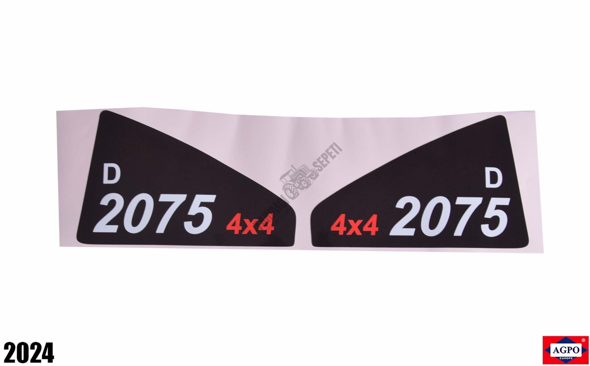 YAN YAZI SAĞ SOL TAKIM 2075 D 4X4