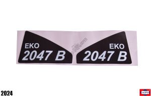 YAN YAZI SAĞ SOL TAKIM 2047 EKO-B