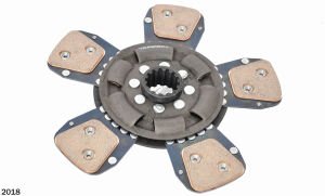 DEBRİYAJ DİSKİ 5 PAD GÖBEK YAYLI T6065 Z=14 Ø 280