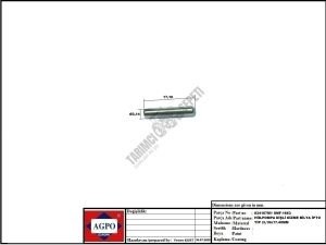 HİD.POMPA DİŞLİ DİZME BİLYA İPTO TİP (3,15x17.40MM