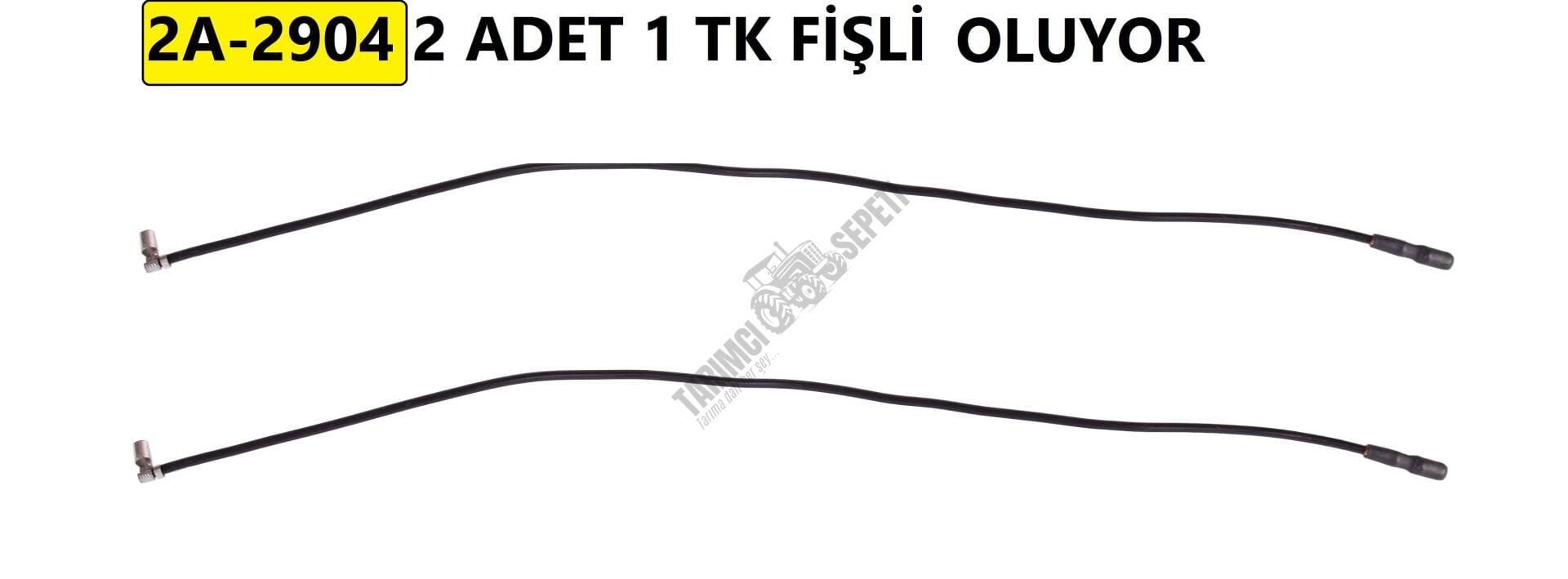 VİTES MÜŞİR KABLOSU LASTİKSİZ DİŞİ TK 2 ADET