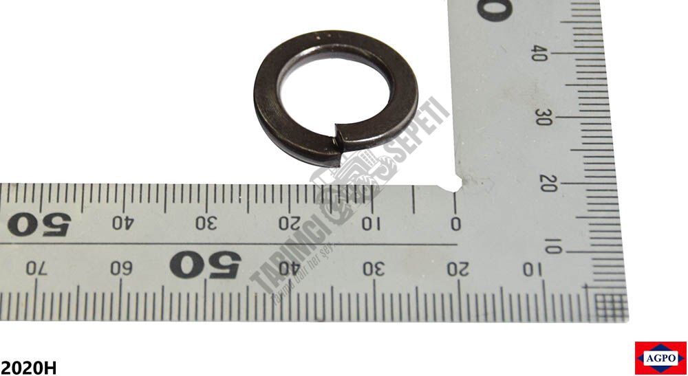 SİLİNDİR KAPAK SAPLAMASI RONDELASI 1/2