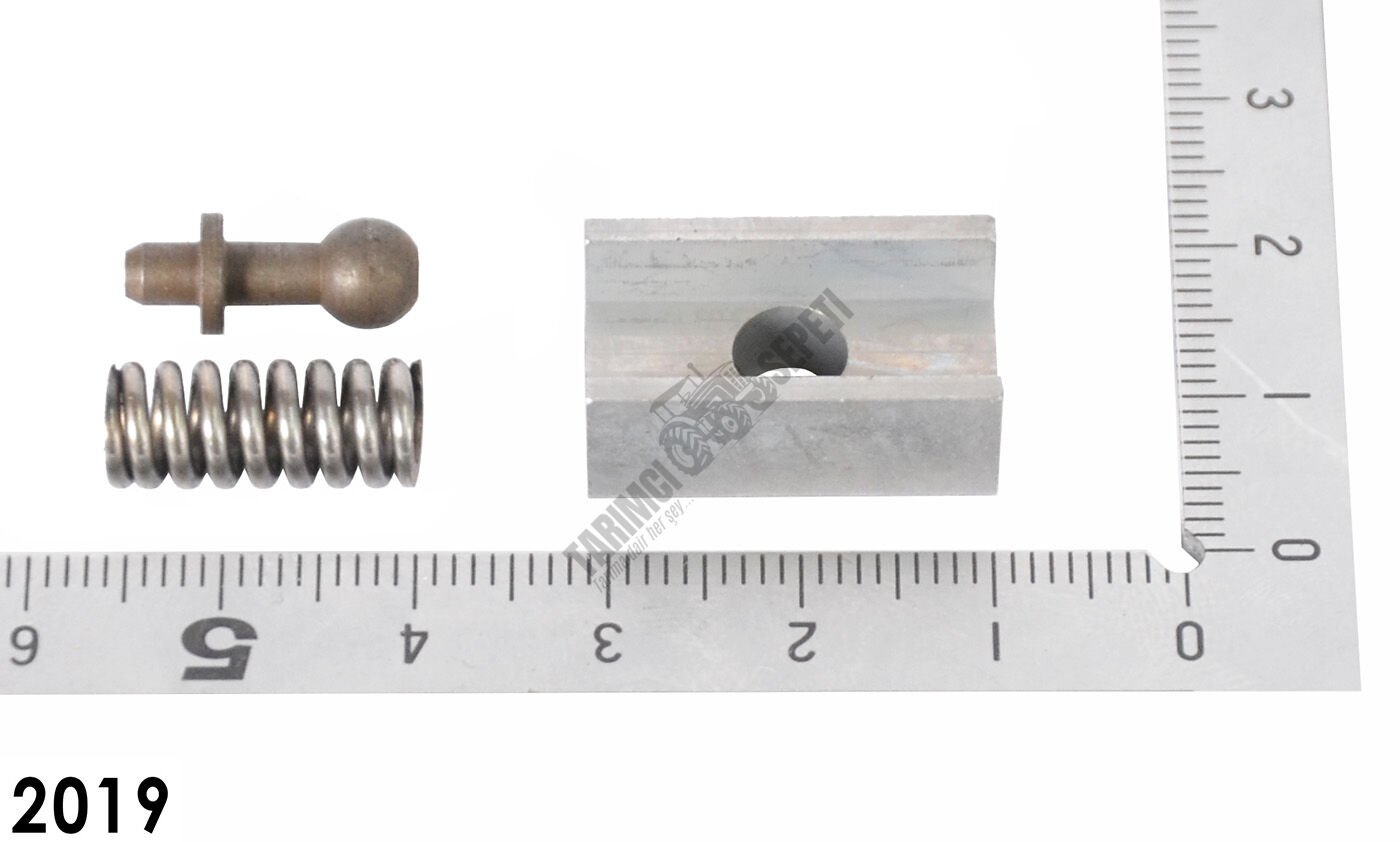 SENK.DİŞLİ KİLİT KIZAK+PİM+YAY TK UZUN 15.MM YAY