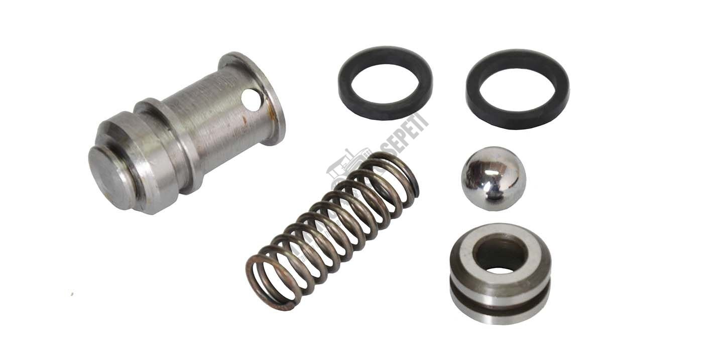 HİD.SİLİNDİR VALF, YAY,  MİSKET VE PUL TK. 6 PARÇA
