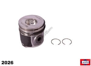 PİSTON SEGMANLI STD TURBOLU H=48 EURO 1 104 MM 87-70791