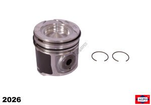PİSTON SEGMANLI 58 HÜCRE 38 PİM 104 MM 87-82856