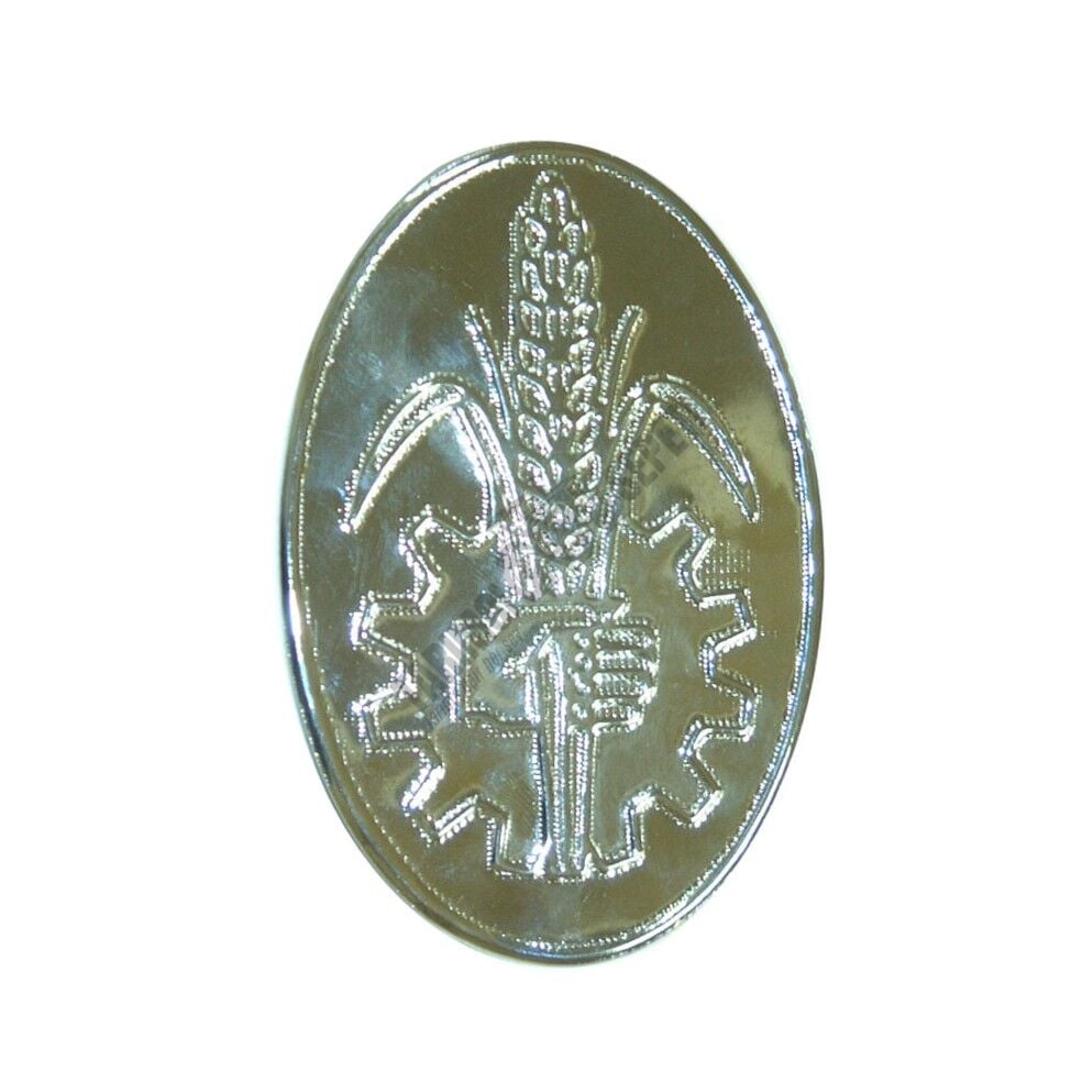 ÖN OVAL AMBLEM (KROM NİKEL SAC)