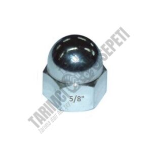 DİR.MİL ÜST TEPE SOMUNU NİKELAJLI (5 / 8 ~ 18 DİŞ