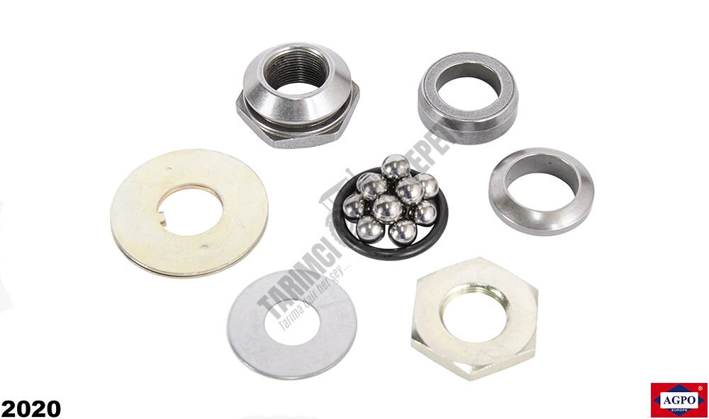 DİR.MİL ÜST SOMUN VE BİLYA TM.TK. 8 PARÇA