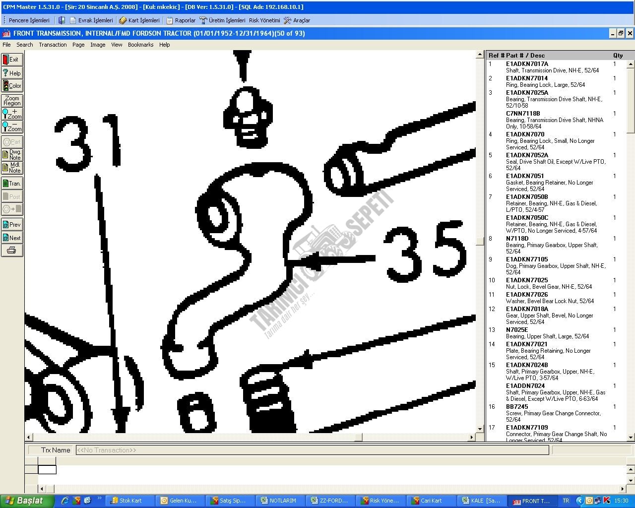 VİTES MİL KOLU Z TİP
