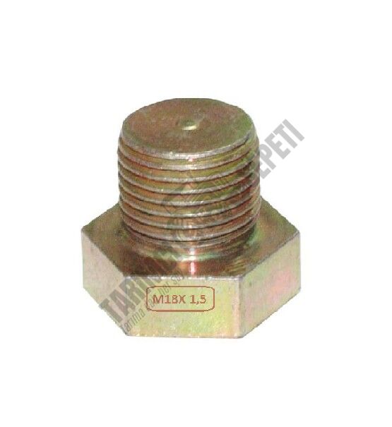ŞANZ.ALT-DİF.GÖVDE YAN YAĞ TAPASI -M18x1.5 DİŞ