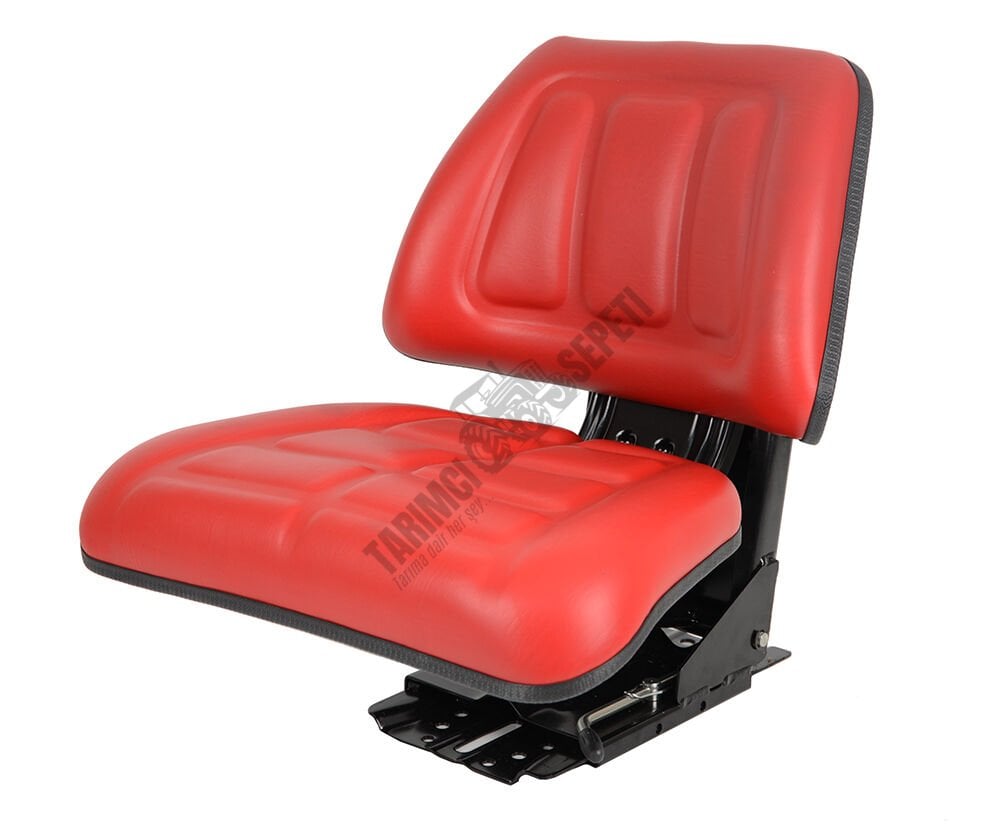 KOLTUK KOLÇAKSIZ İLERİ GERİ AYARLI KIRMIZI