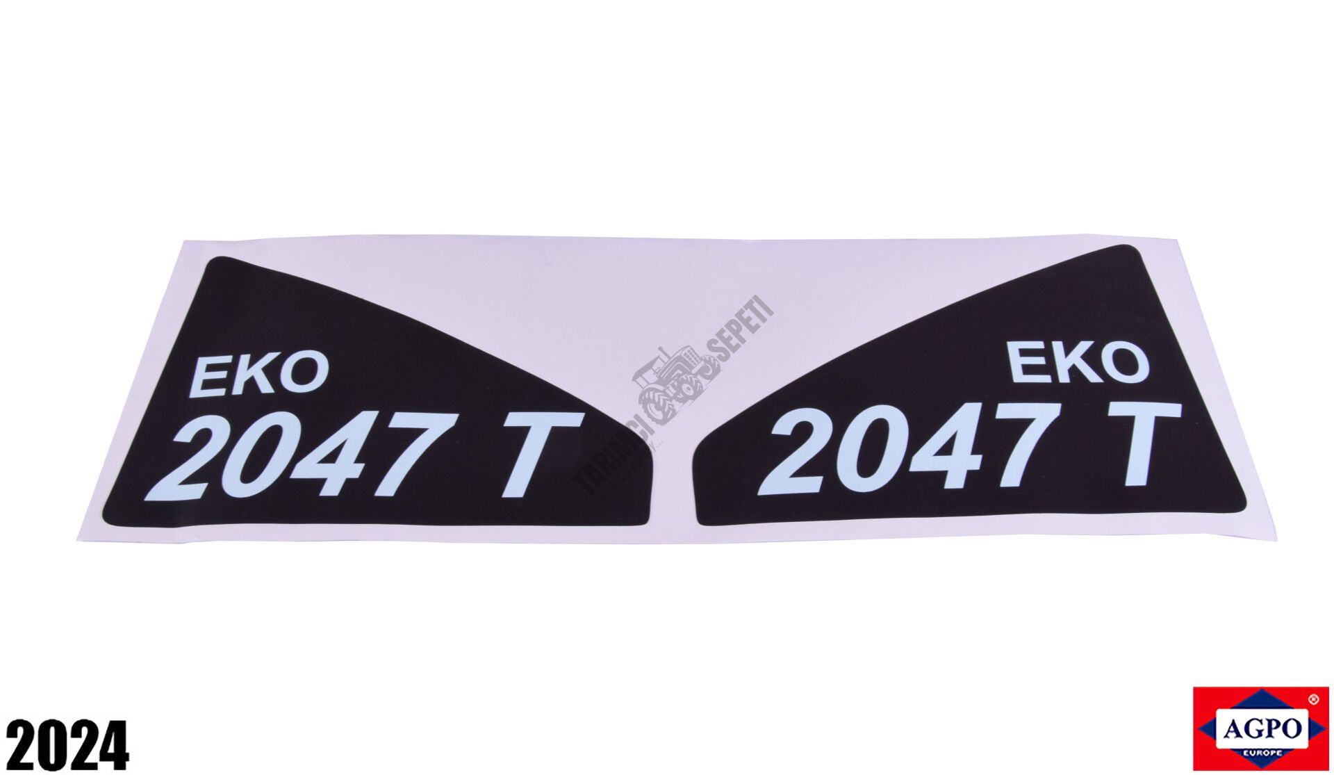 YAN YAZI SAĞ SOL TAKIM EKO 2047 T