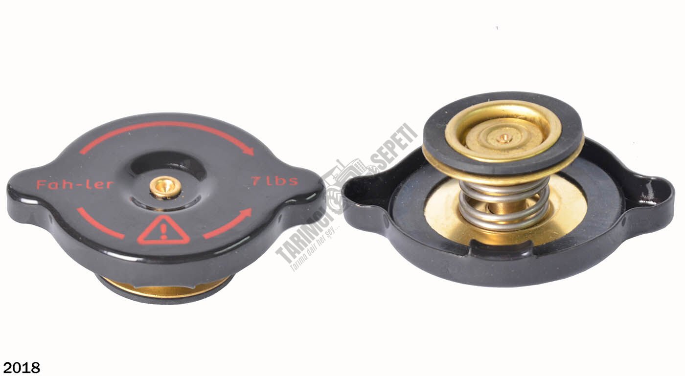 RADYATÖR KAPAĞI 7 LBS CONTALI SİYAH