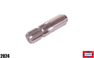 KUYRUK MİL ŞAFT UCU SETLİ TEK TARAF FREZELİ 6.DİŞ