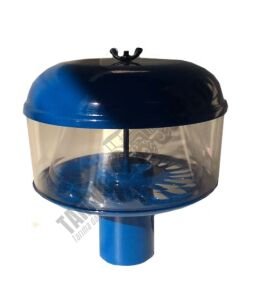 HAVA FİLTRE CAMLI BACA KISA BORULU SAC KAPAK