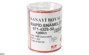 KAPORTA BOYASI KIRMIZI 1 LİTRE