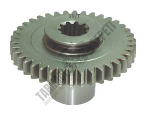 KUYRUK MİL BORULU DİŞLİ KALIN FREZE 10/38DİŞ