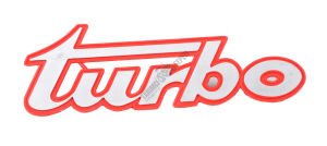 TURBO ÖN AMBLEM