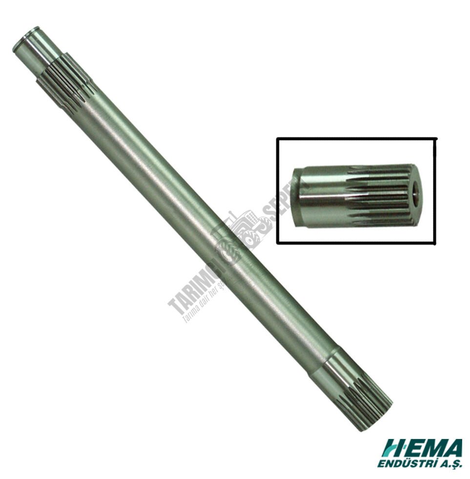 PTO ARA ŞAFT MİLİ İNCE FREZE YM