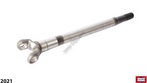 ÖN AKS ŞAFT UZUN 680 MM, 23T