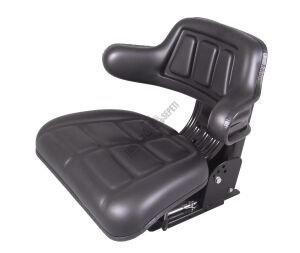 KOLTUK SİYAH, AÇILI, KOLÇAKLI, İLERİ GERİ AYARLI