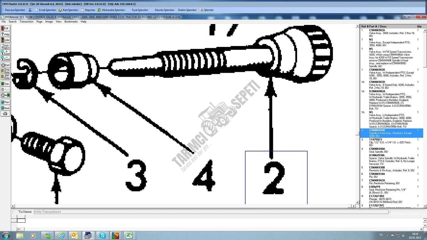 AKIŞ KONTROL VALF TOPUZLU CIVATA