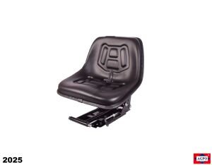 ÇANAK TİP SİYAH DERİ KOLTUK- GENİŞ- İLERİ GERİ AYARLI KIZAK