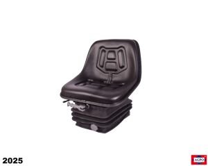 ÇANAK TİP SİYAH DERİ KOLTUK- GENİŞ- İLERİ GERİ AYARLI KIZAK