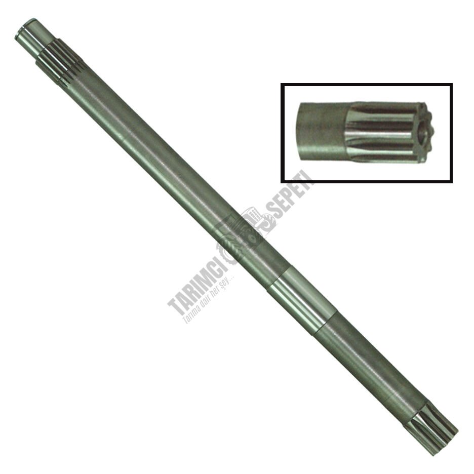 PTO ARA ŞAFT MİLİ UZUN 557MM KALIN FREZE